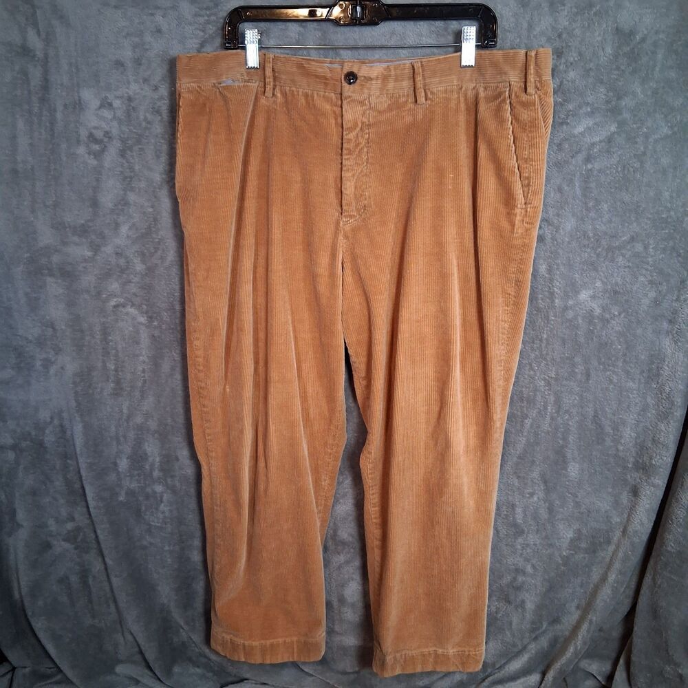 Polo Ralph‎ Lauren Corduroy Pants 38x30 Stretch Classic Fit Tan